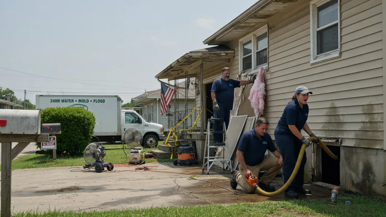 Water Damage Repair in South Mills, NC near me